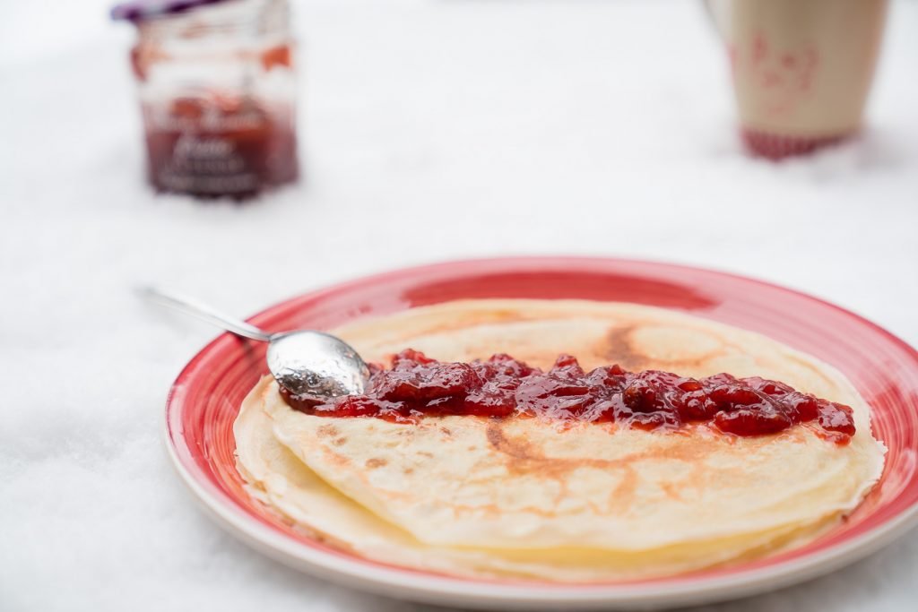 crêpes confitures bonne maman