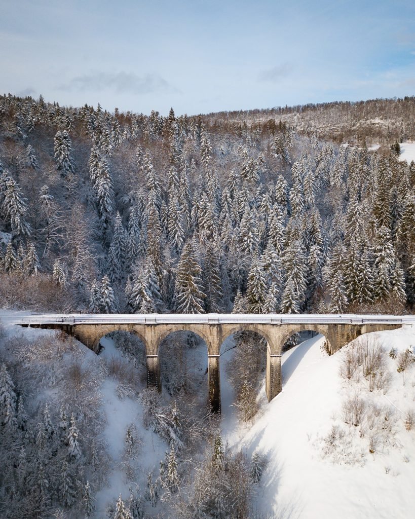 Jura montagne hiver