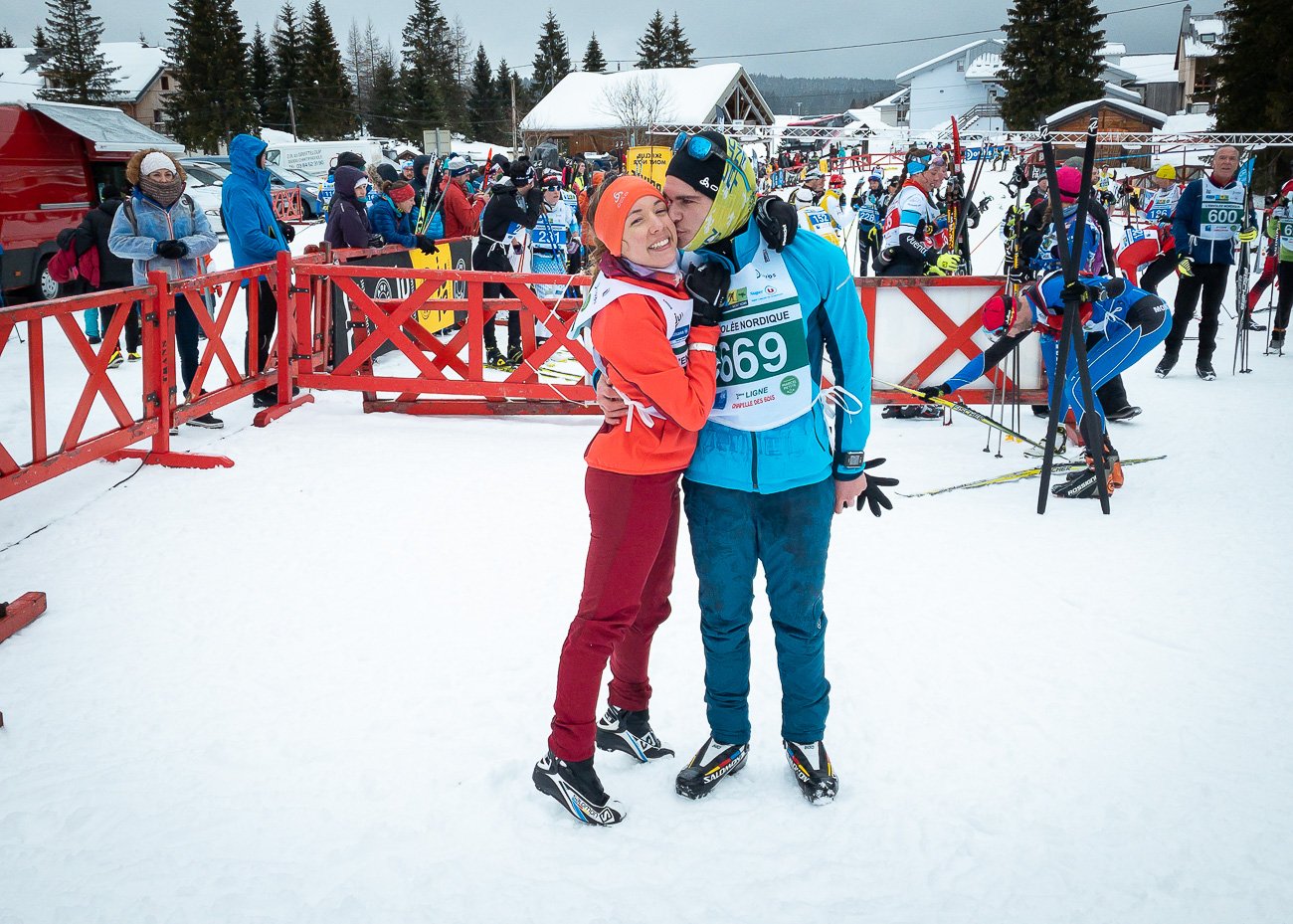 course de ski de fond