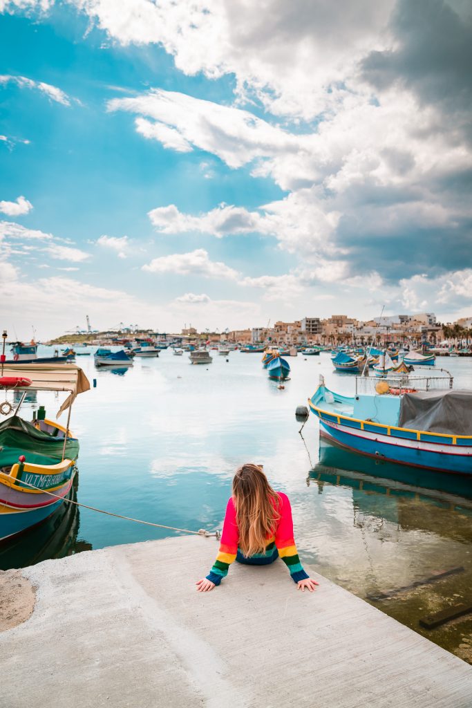 Marsaxlokk Port Malte