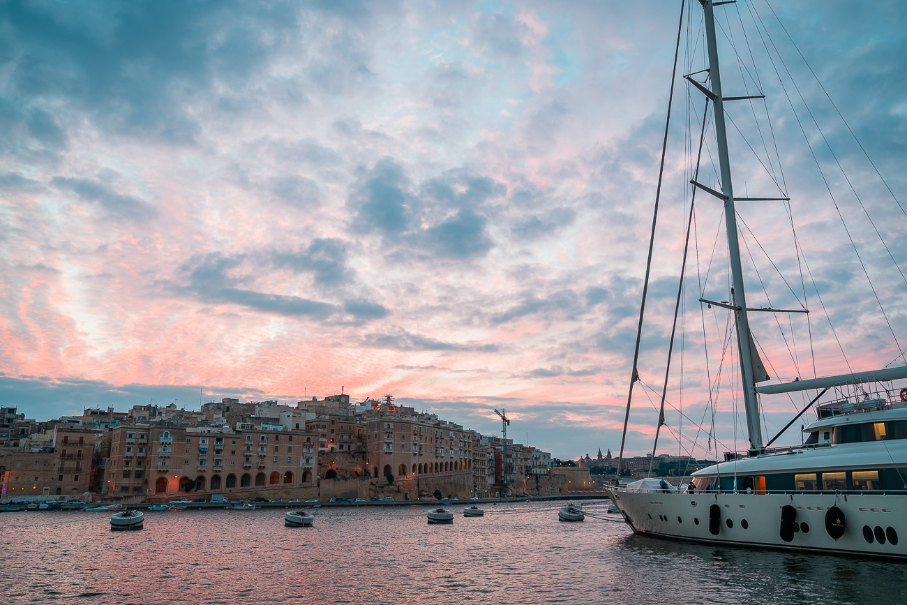 coucher de soleil Malte