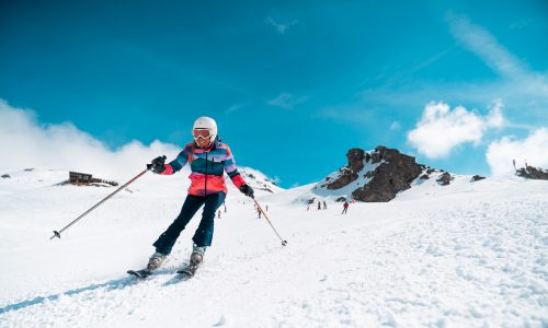 Blogueuse sportive ski
