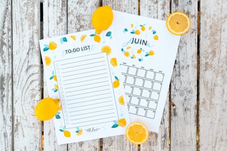CALENDRIER JUIN À IMPRIMER + kit d’organisation