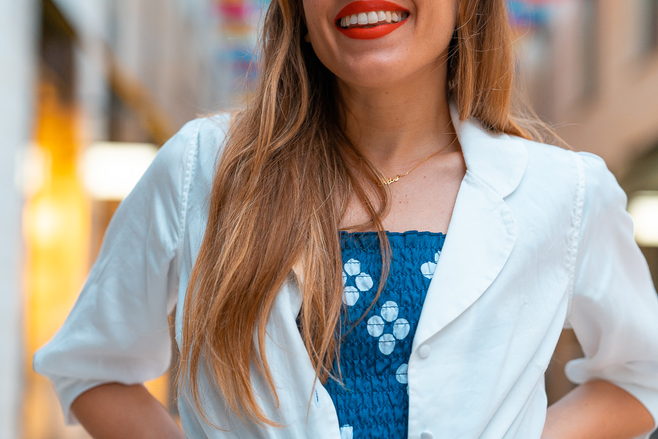 Blouse blanche Atelier Unes