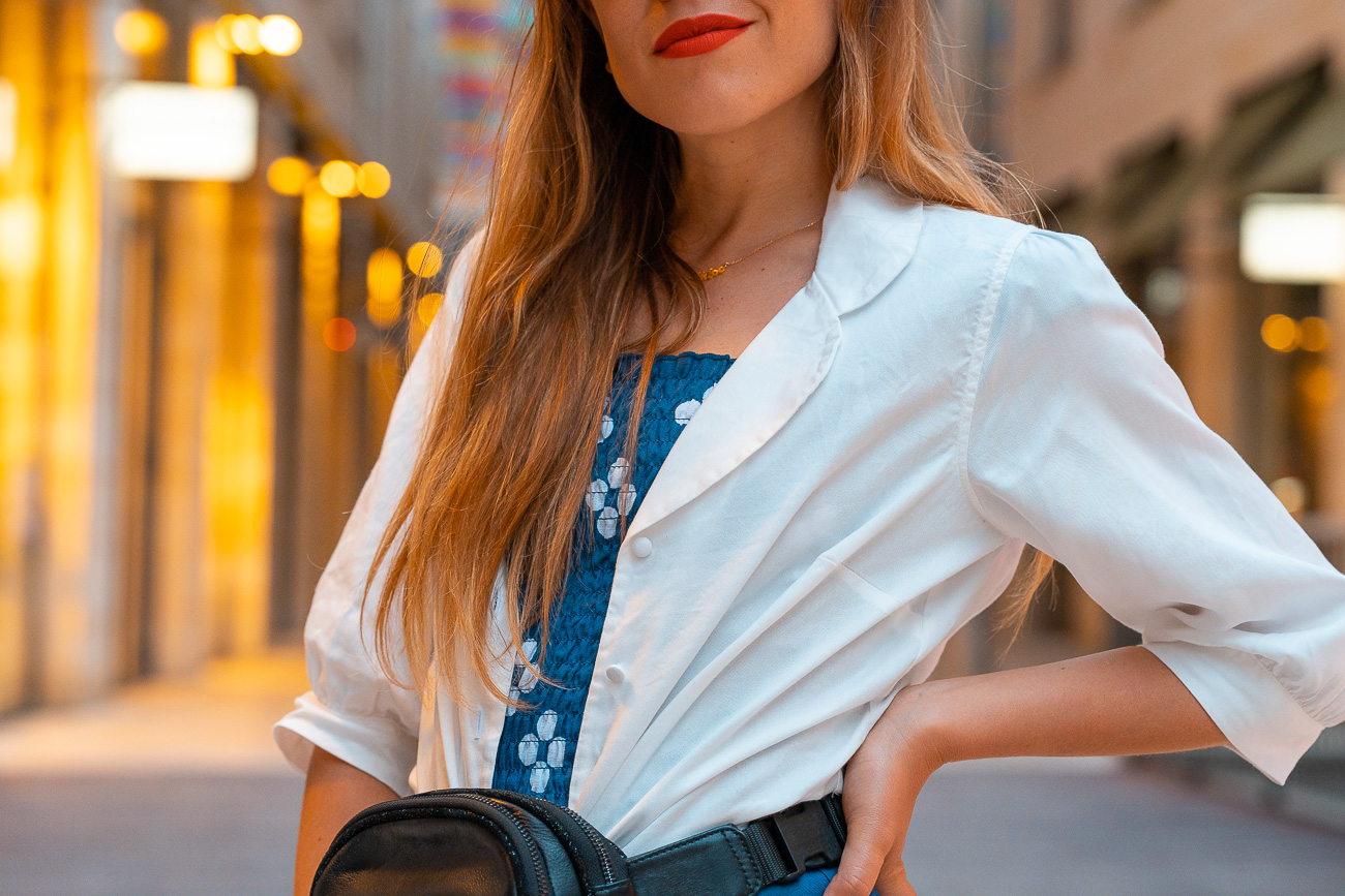 Comment porter la chemise blanche cet été