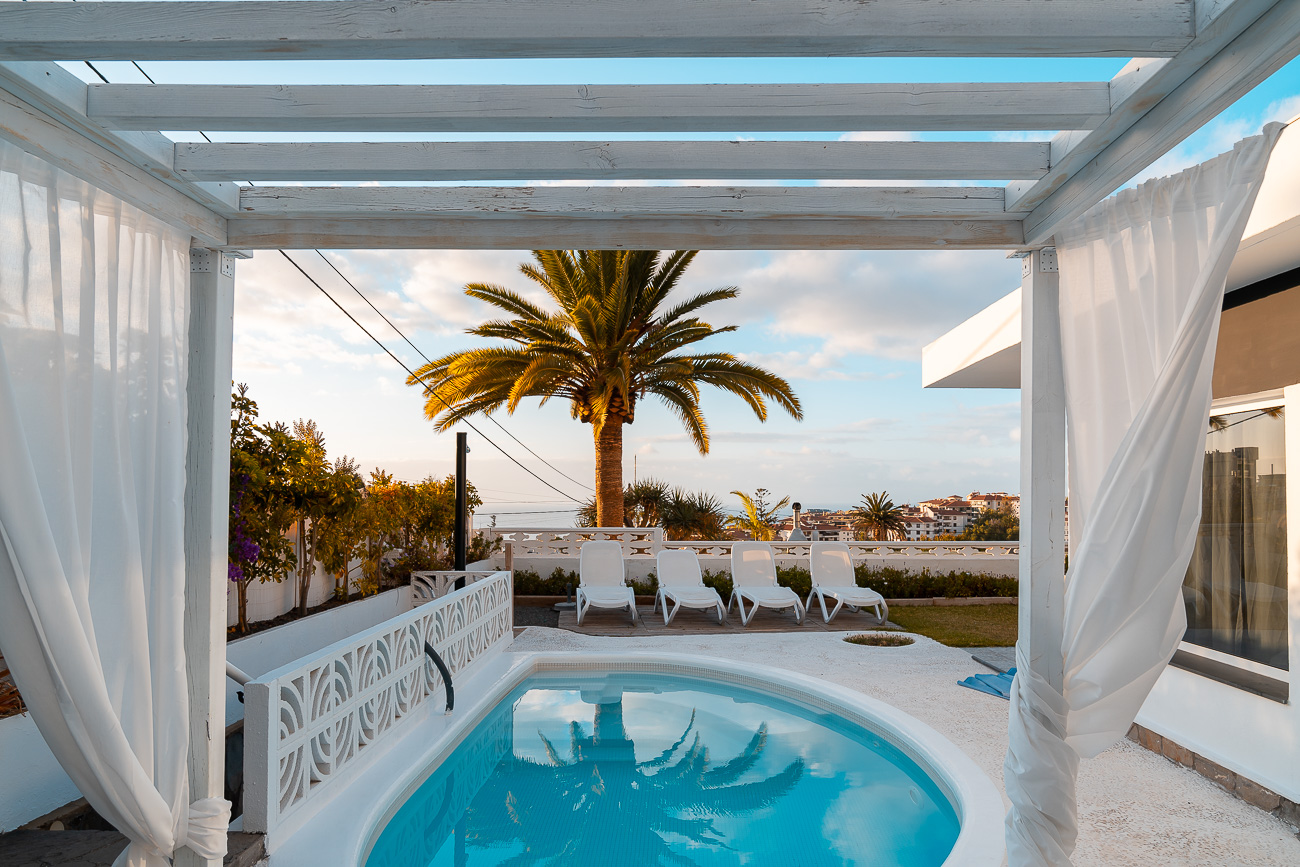 Location maison avec piscine à Tenerife