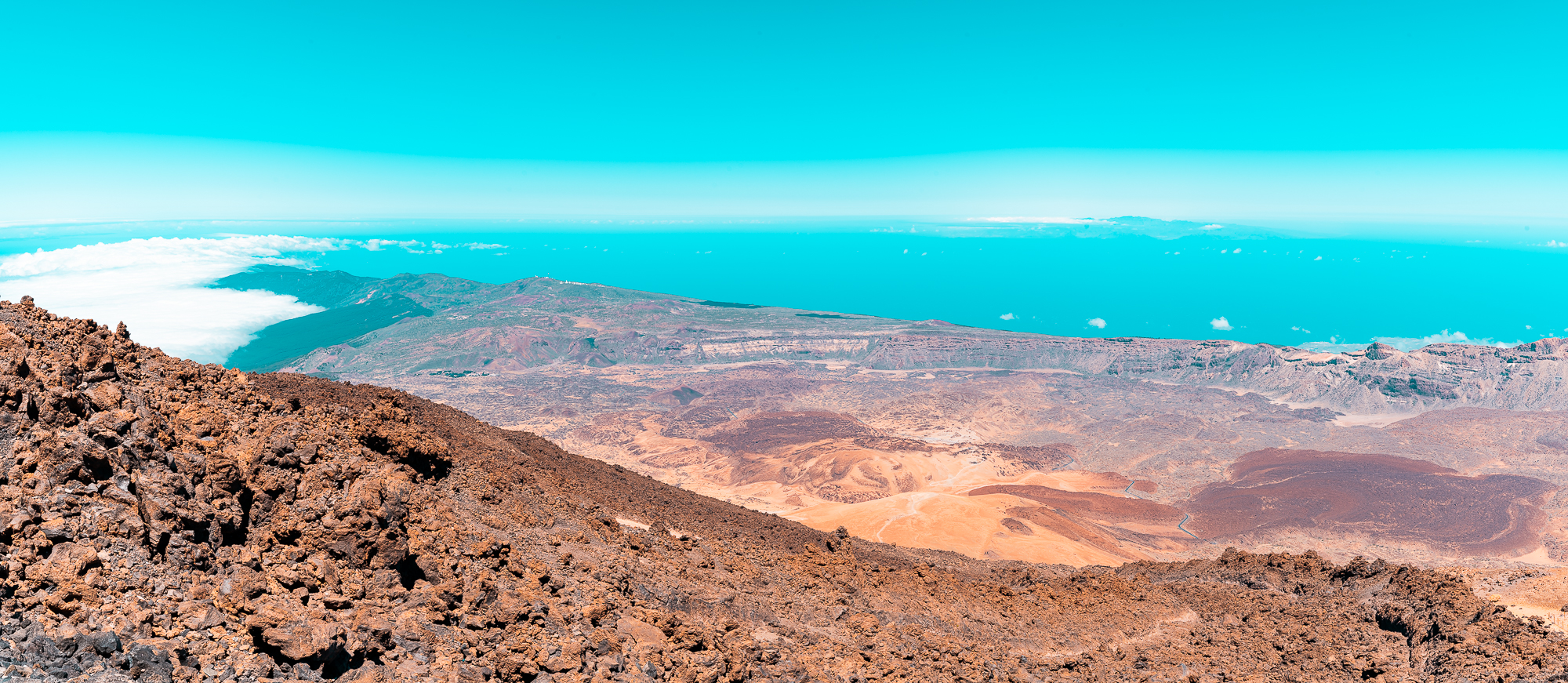 Paysage volcanique tenerife