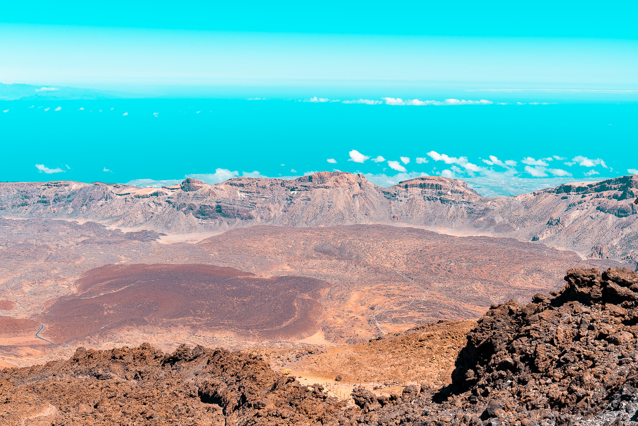 Parc national du volcan du Teide à Tenerife