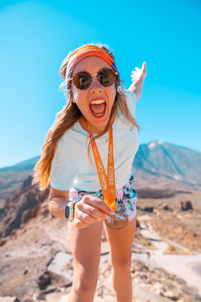 Tenerife BlueTrail médaille