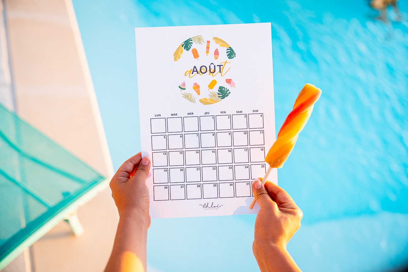 calendrier août printable