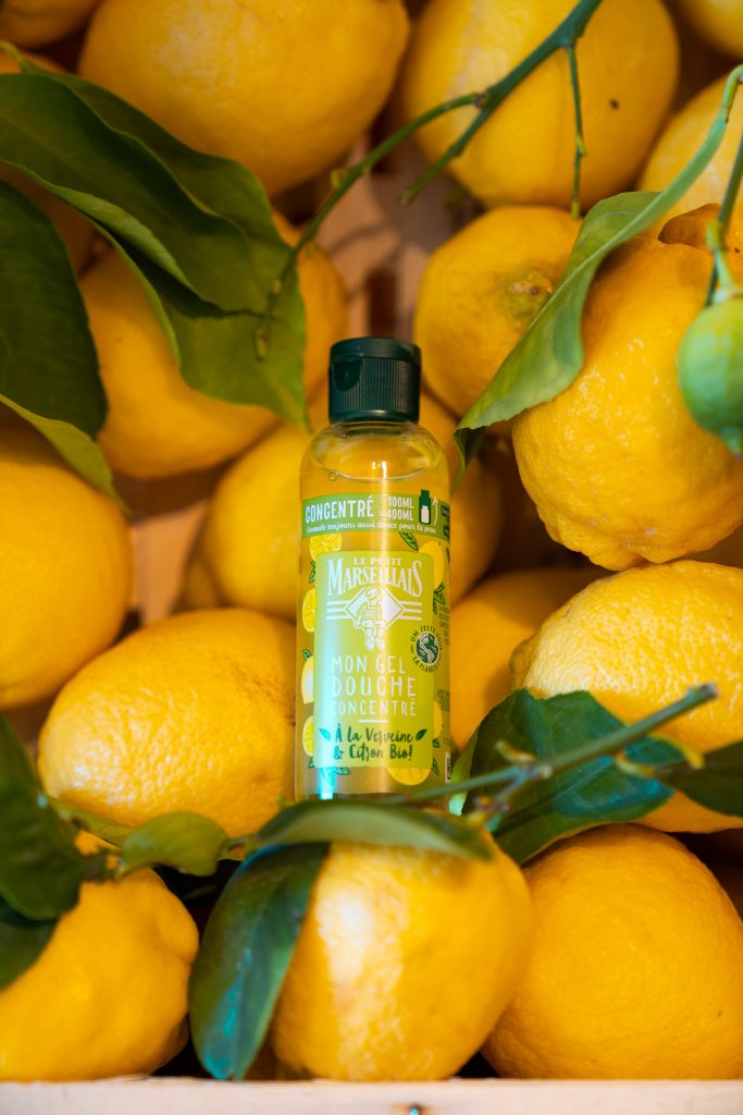 Gel douche concentré citron