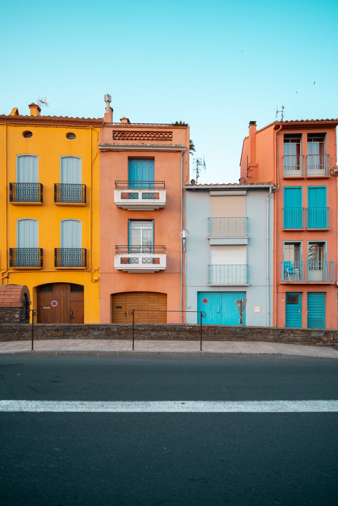 Collioure façade colorées