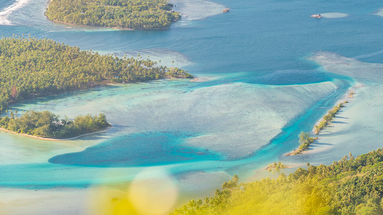Vidéo Polynésie Lagon turquoise