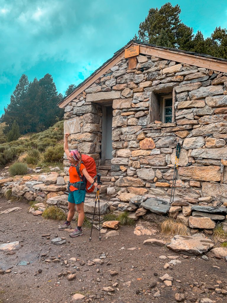 randonnée trek dormir en refuge