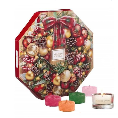 Calendrier de l'avent bougie Yankee Candle