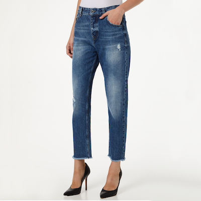 Jean Mom fit écoconçu