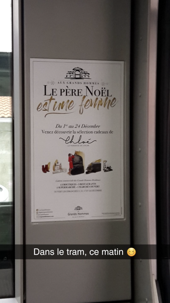 publicité affichage tramway bordeaux