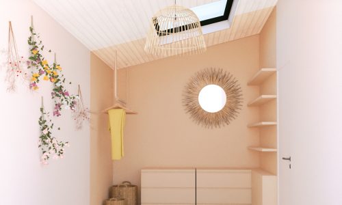 Architecte d'intérieur plans 3D chambre