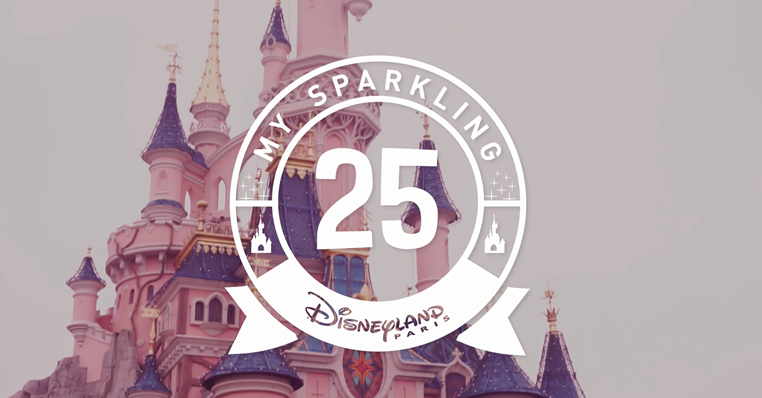 web série My Sparkling 25 DisneyLand Paris
