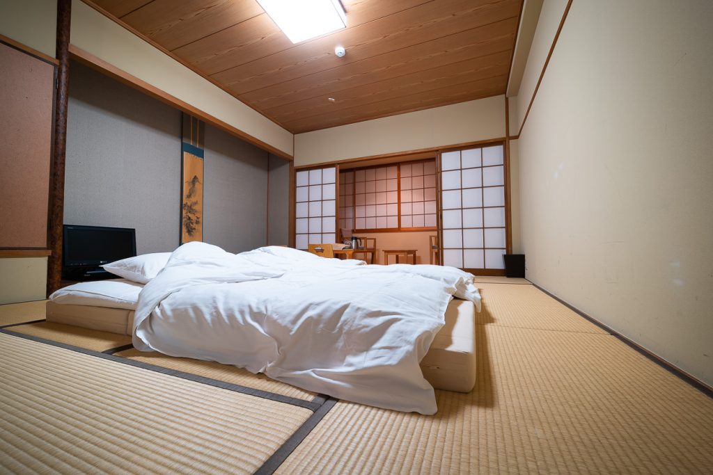 dormir dans un ryokan au japon