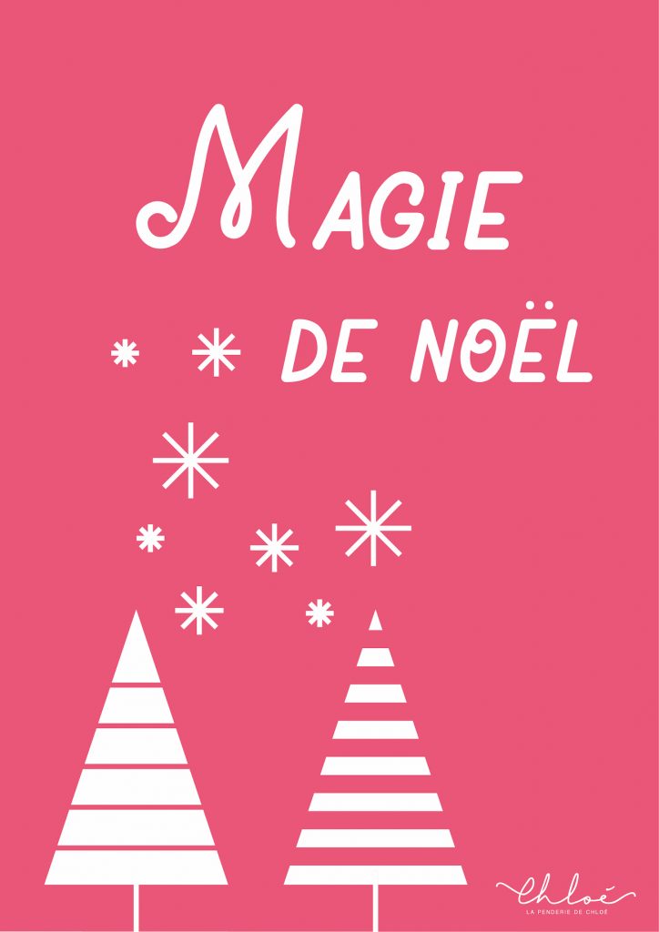 affiche noel à télécharger