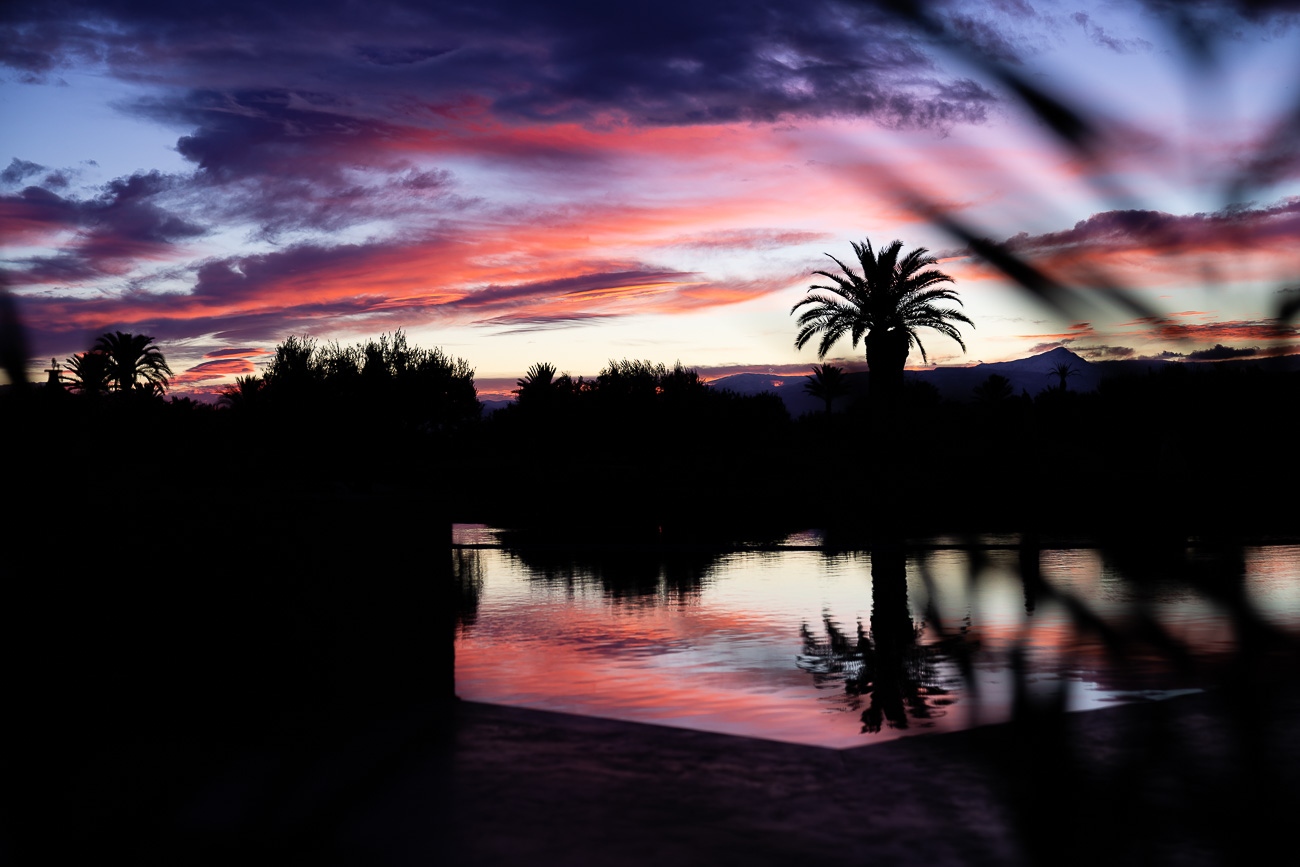 coucher de soleil maroc