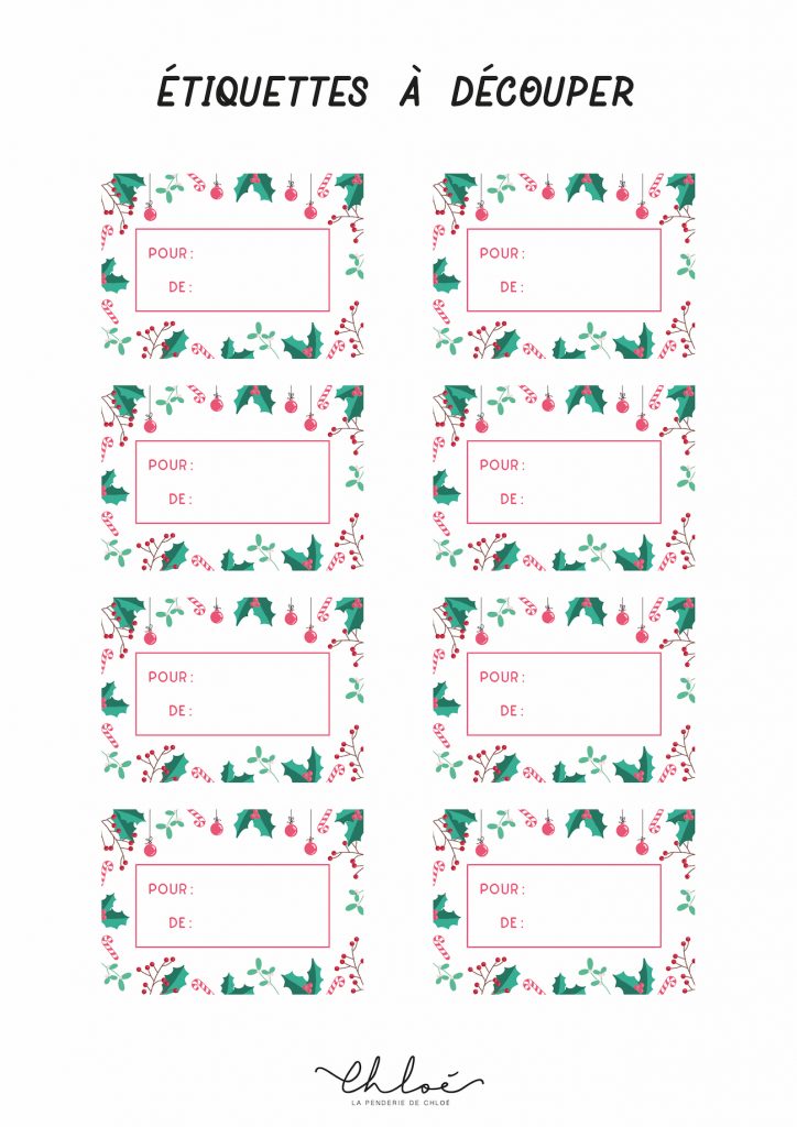 Printables De Noel Blog Lifestyle La Penderie De Chloe Printables De Noel Blog Lifestyle La Penderie De Chloe
