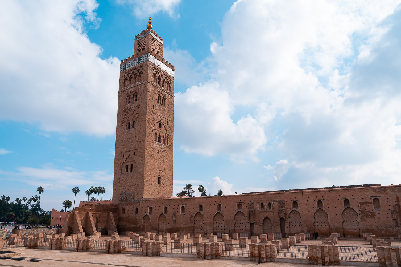 La grande mosquée de Marrakech