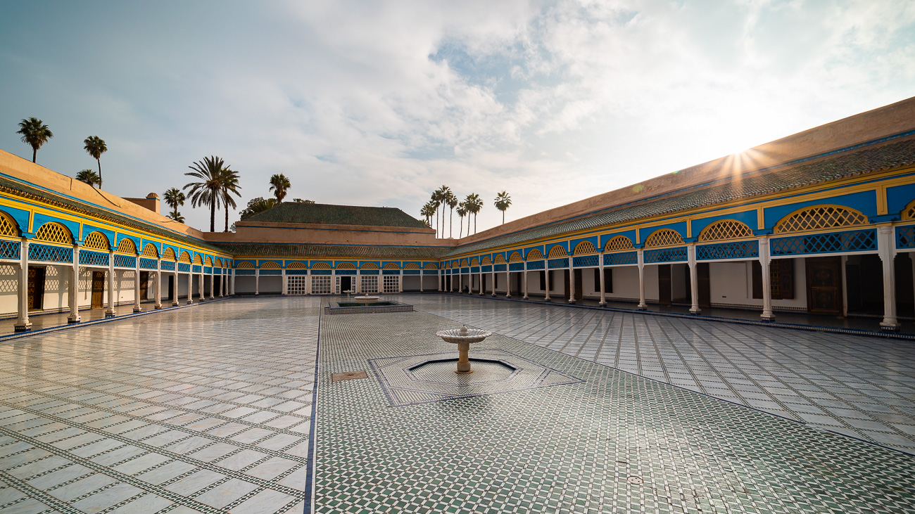 grande place palais bahia marrakech