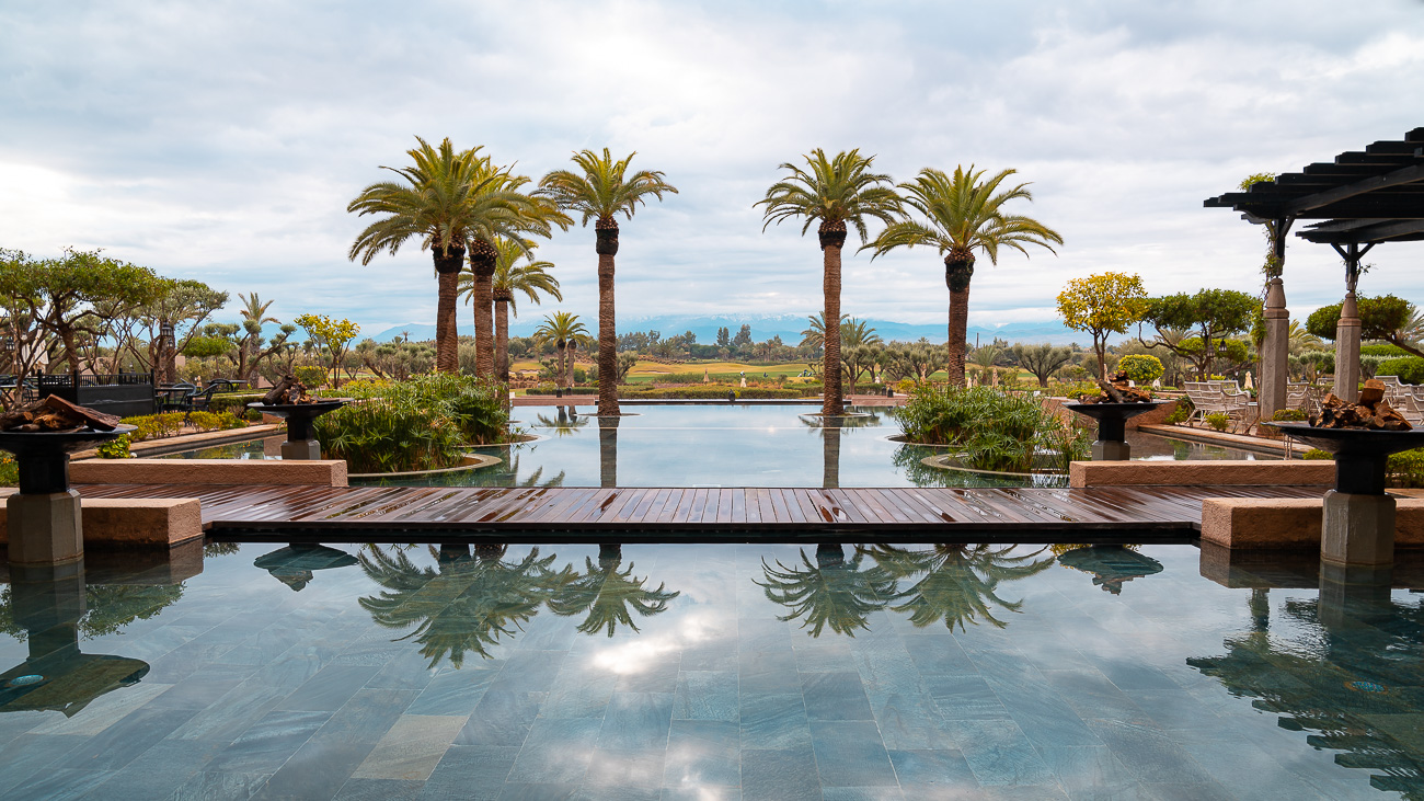 piscine fairmont royal palm marrakech
