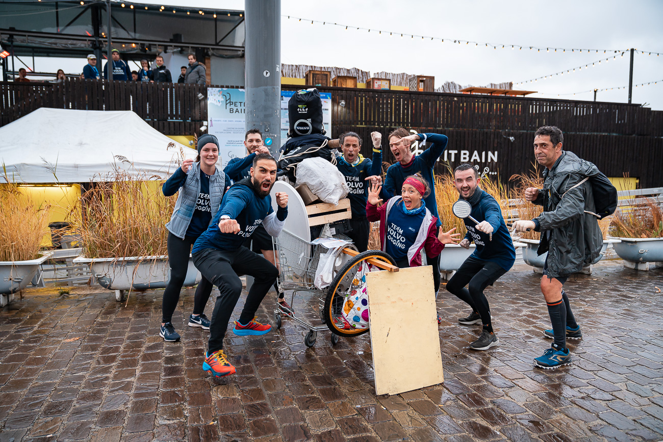 Volvo Plogging Paris 7ème édition groupe running