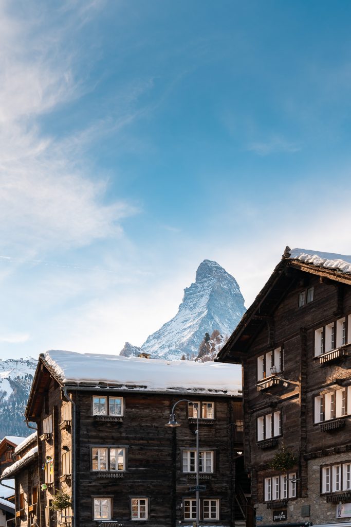 Mont Cervin Zermatt chalet