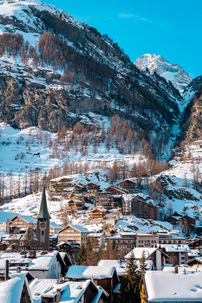 Zermatt clocher de l'église