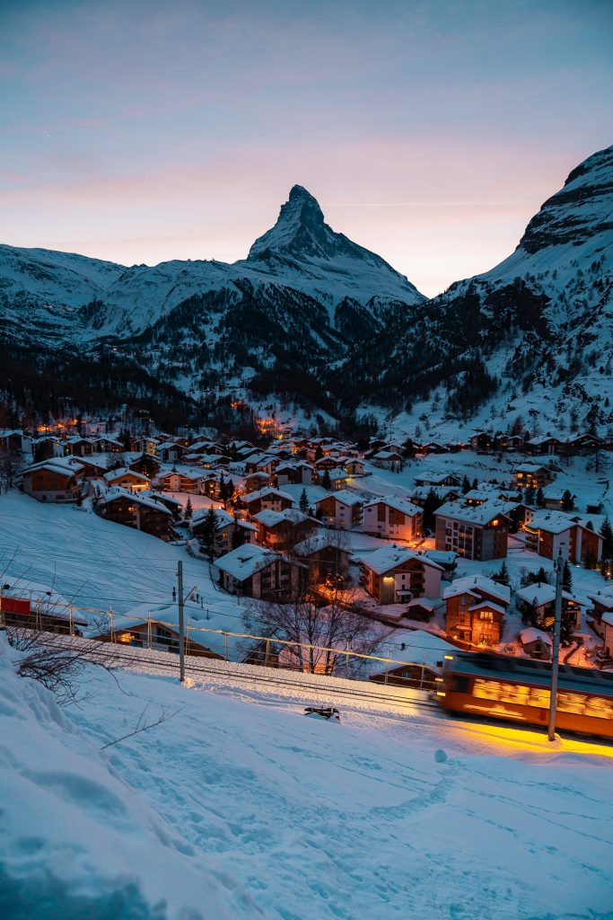 train Zermatt Matterhorn