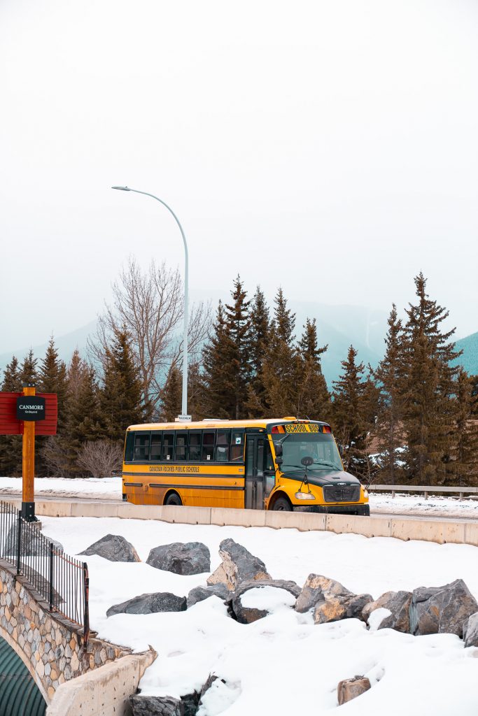 canmore bus scolaire