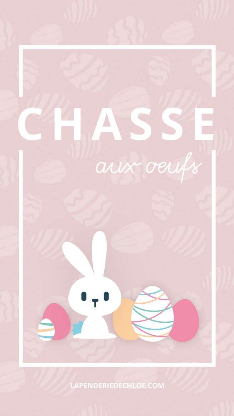 chasse aux oeufs pâques