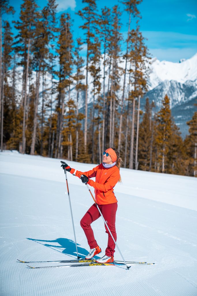 ski de fond skating