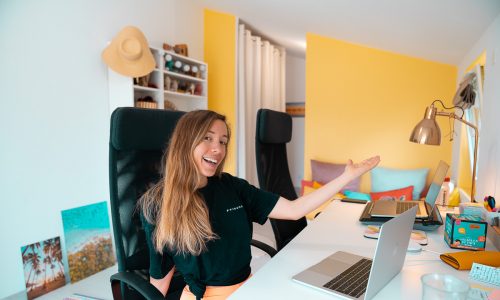 yoga au bureau spécial télétravail