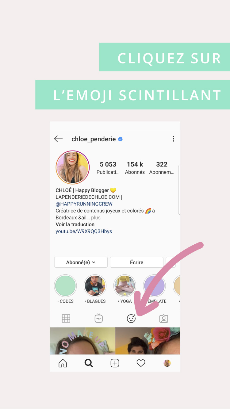 Pinterest tuto filtre instagram storie