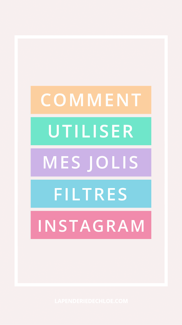 filtre instagram Pinterest