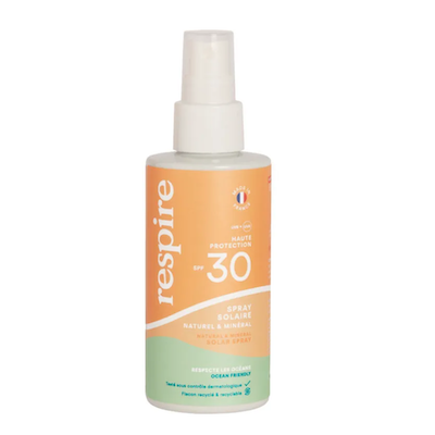 Crème solaire respire