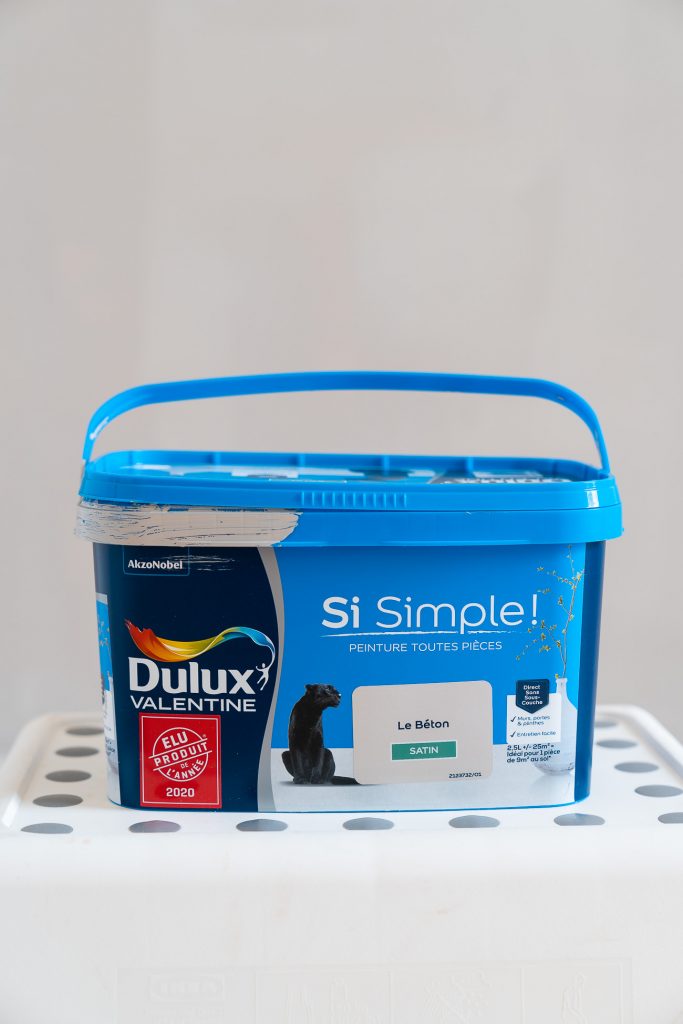 peinture béton dulux valentine