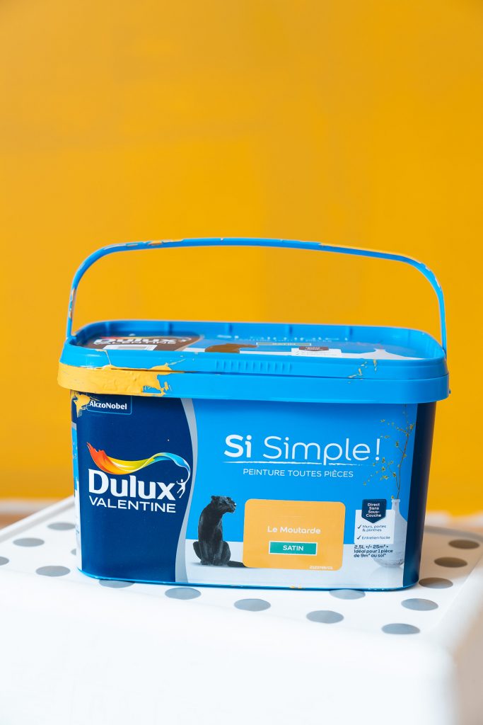 peinture moutarde dulux valentine