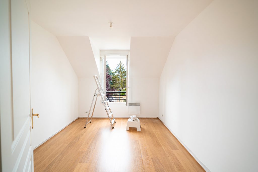 rénover chambre peinture