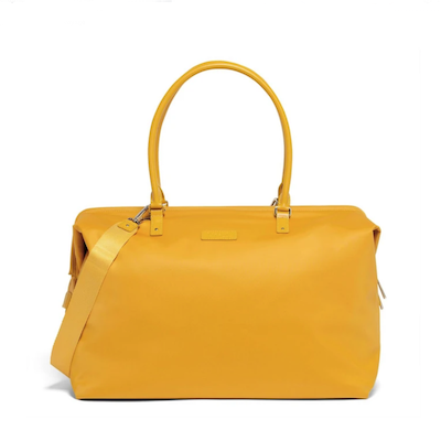 sac week-end lipault jaune