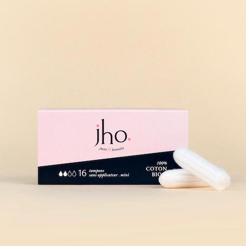 tampon coton bio jho