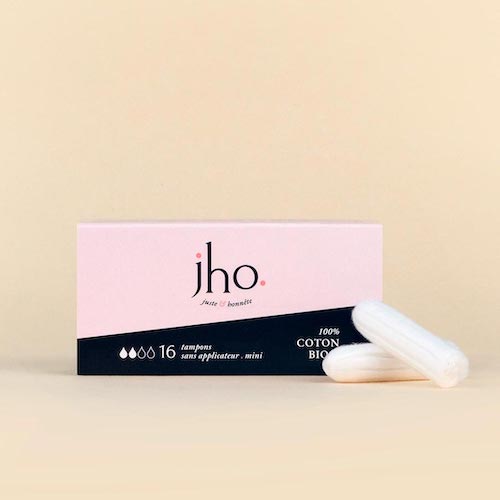 tampon coton bio jho