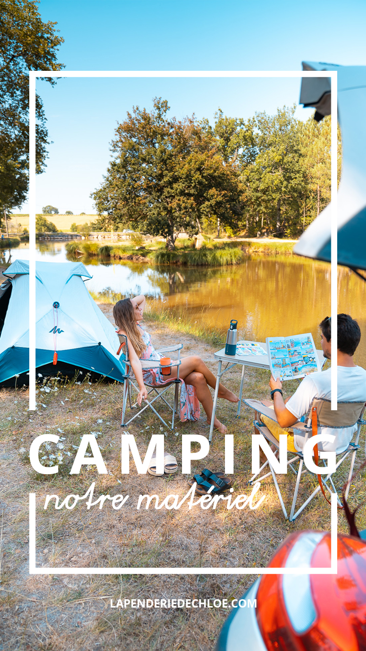 matériel camping Pinterest