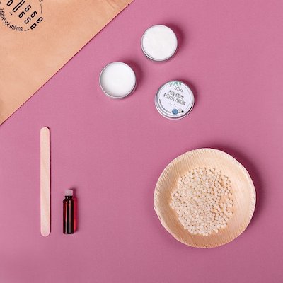 kit DIY baume à lèvre