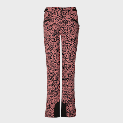 tenue colorée pantalon de ski leopard